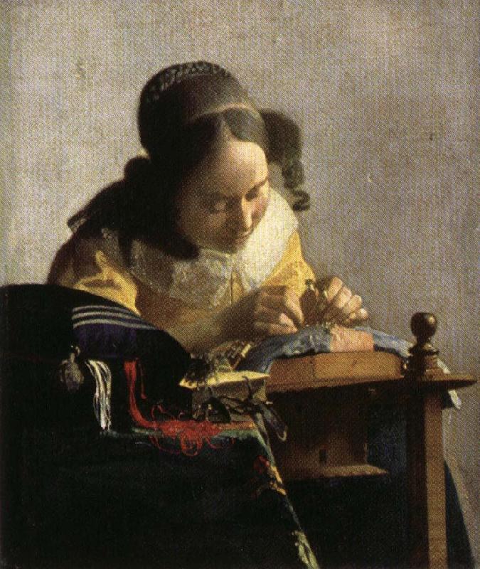 Jan Vermeer The Lacemaker